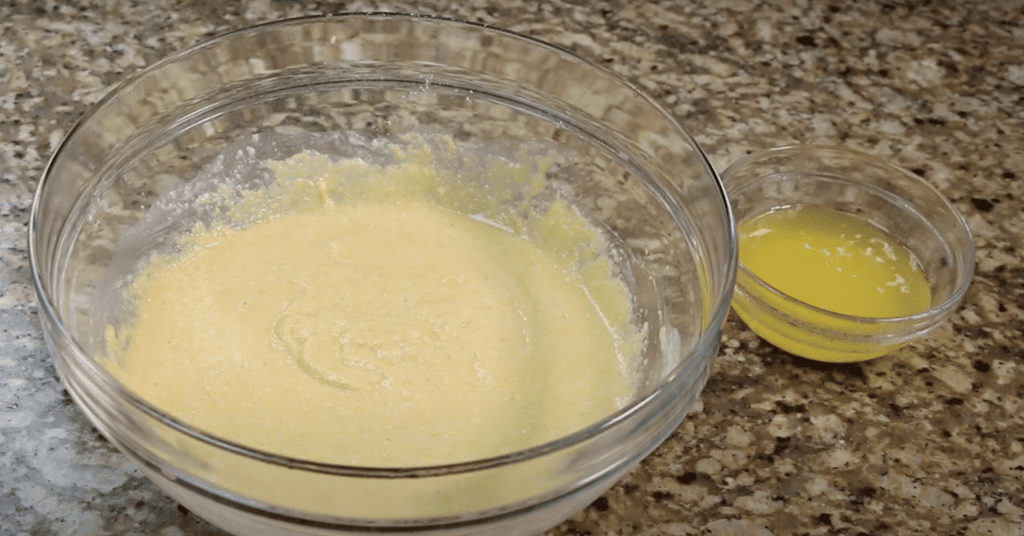 Cornbread batter